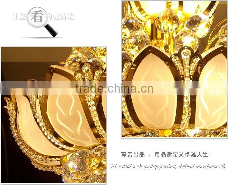 Arabic Chandelier Industrial Glass Pendant Lamp