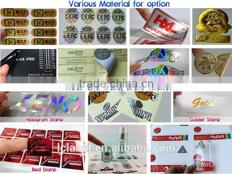 Christmas candle printing sticker custom candle sticker for candle jar