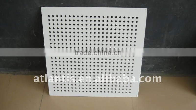 Acoustic! plasterboard gypsum board