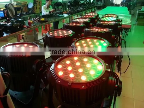 factory direct price professional 54*3w led waterproof par can light price