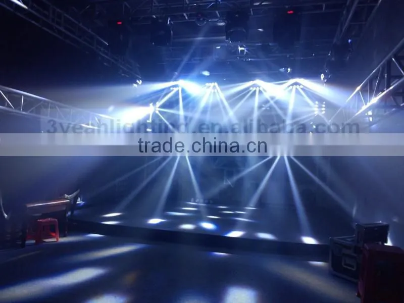 8*10w white/rgbw spider led light professional moving beam dj light spider beam lighting