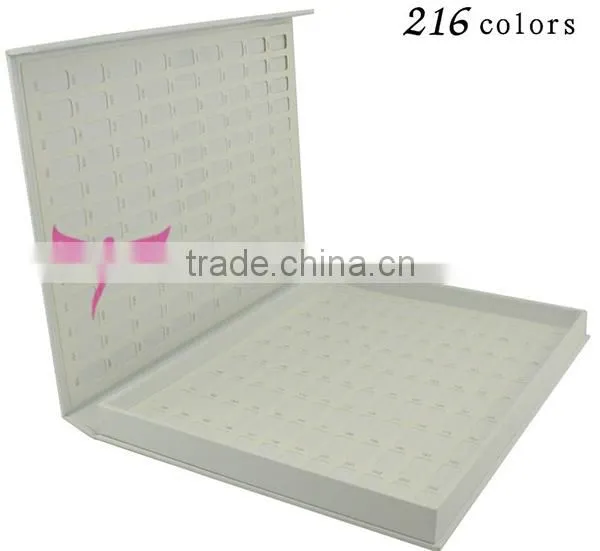 120 216 308 colors nail gel polish color chart book