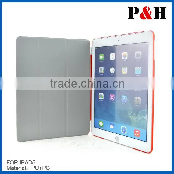 For iPad air Case, Leather Case For iPad air, PU Leather Stand Case For iPad air