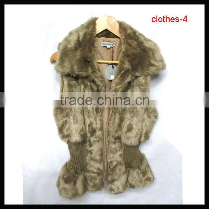 The newest fashion fur clothes
