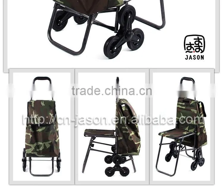 very popular shopping trolley for elderly C3D-02