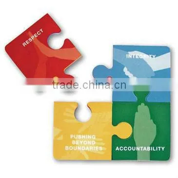 Gnalvic 4 Piece Puzzle Coasters