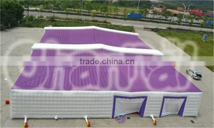 Giant inflatable outdoor event bubble tent for outdoor