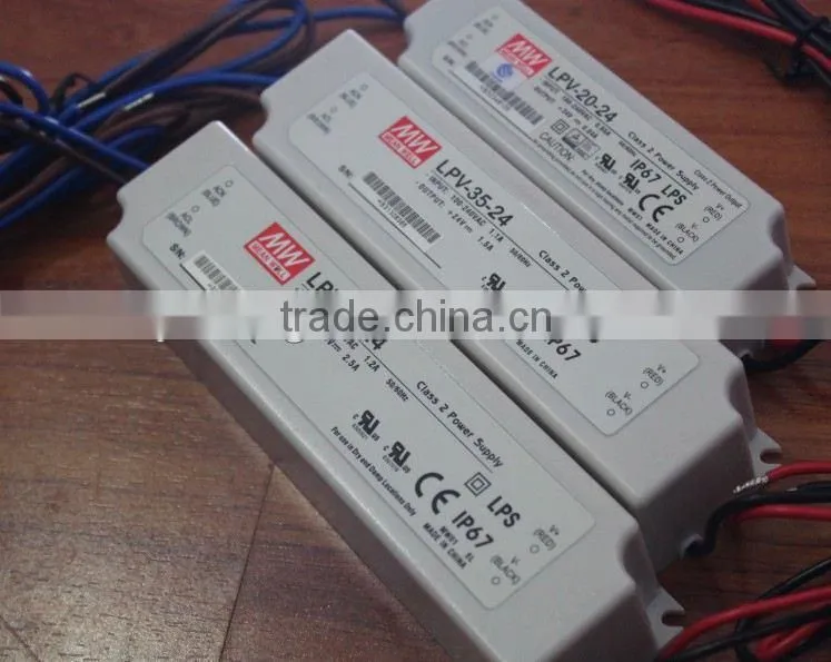 led driver meanwell 24V water proof