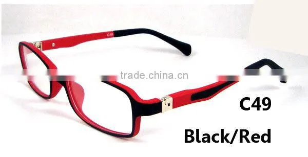 2015 New fashionable tr90 rubber kids eyewear frame