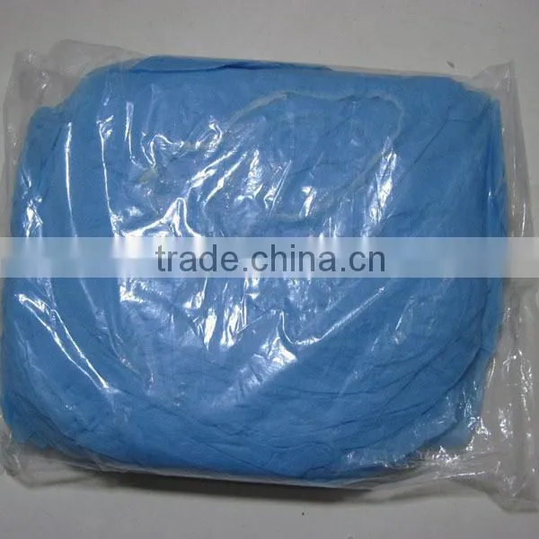 100 Pcs Disposable Head Cover Mob Cap Hat Hair Net Non Woven Anti Dust White