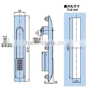 Rod control lock