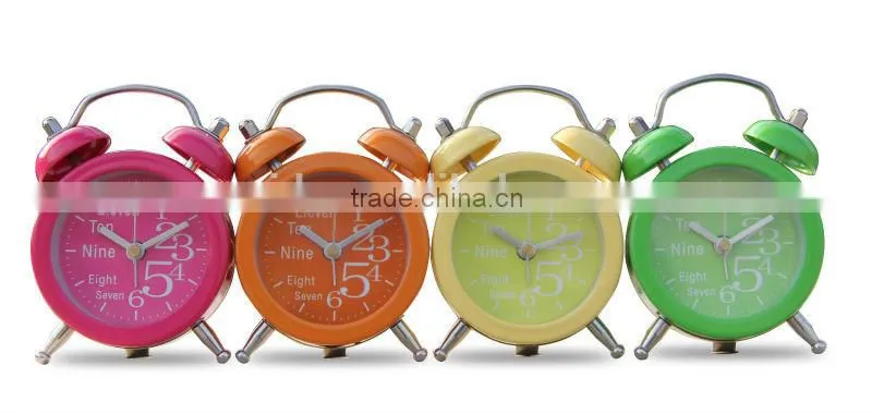 Mini twin bell alarm clock(RD11818)