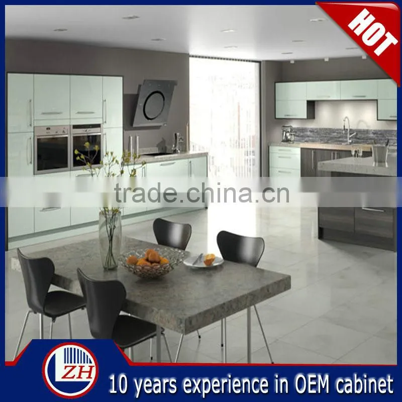 2015 wholesale high gloss water resistant kitchen cabinet