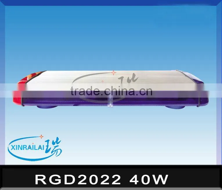 40W ip67 led caution light bars RGD2022 12V DC