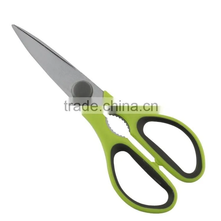 Multifunction 8 inch Stainless Steel magnetic scissors with plastic cover