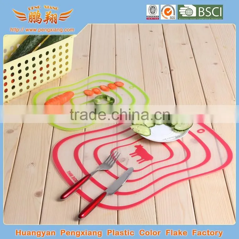 plastic anti-skid cutting board
