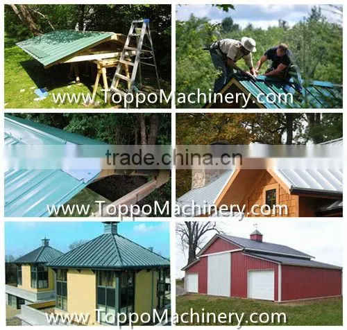 Roll Forming Machinery to Make Roof Ridge Cap