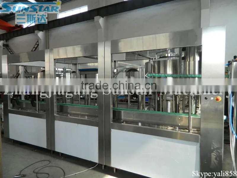Bottled Mineral Water Filling Capping Machine For 5L PET Bottle