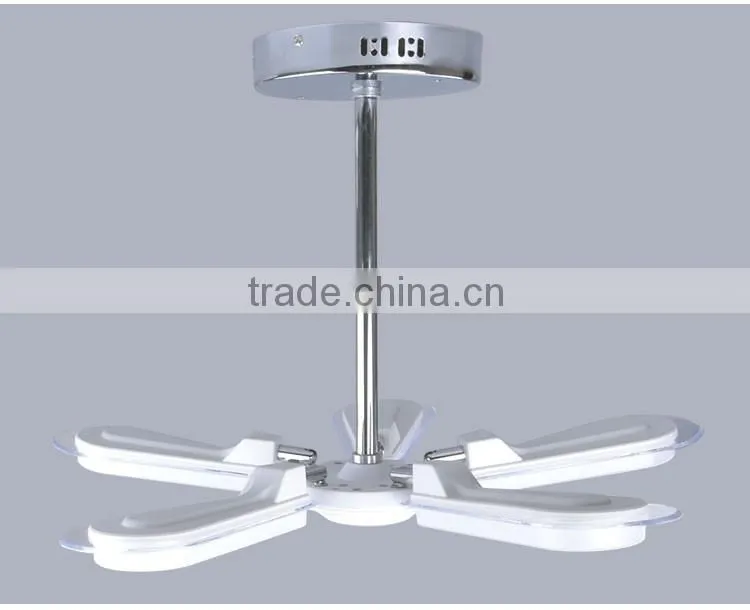 Single CCT Retractable Fan Shape LED Ceiling Pendant Lamp with CE-LVD/EMC/RoHS/ Photo-Biologic