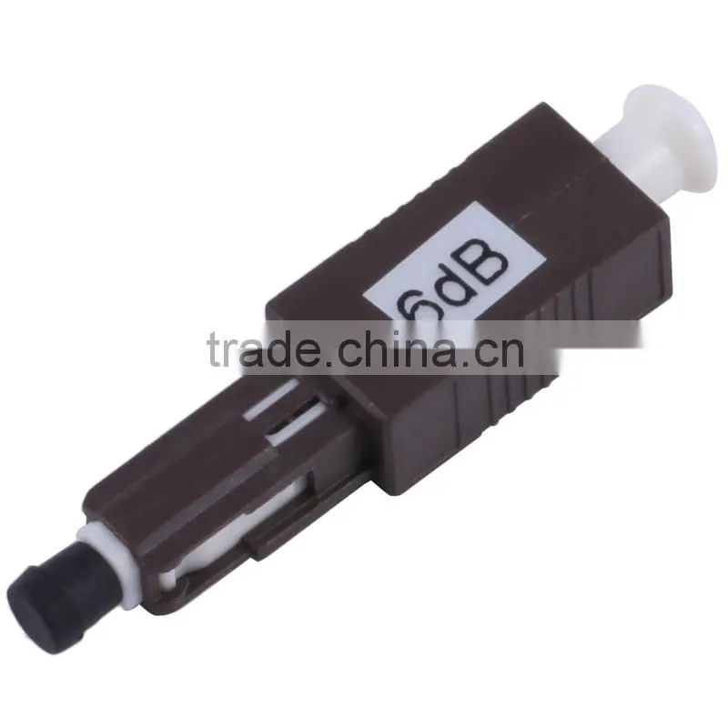 1-30dB plug-in fiber optic mu attenuator, optical fibre attenuator mu