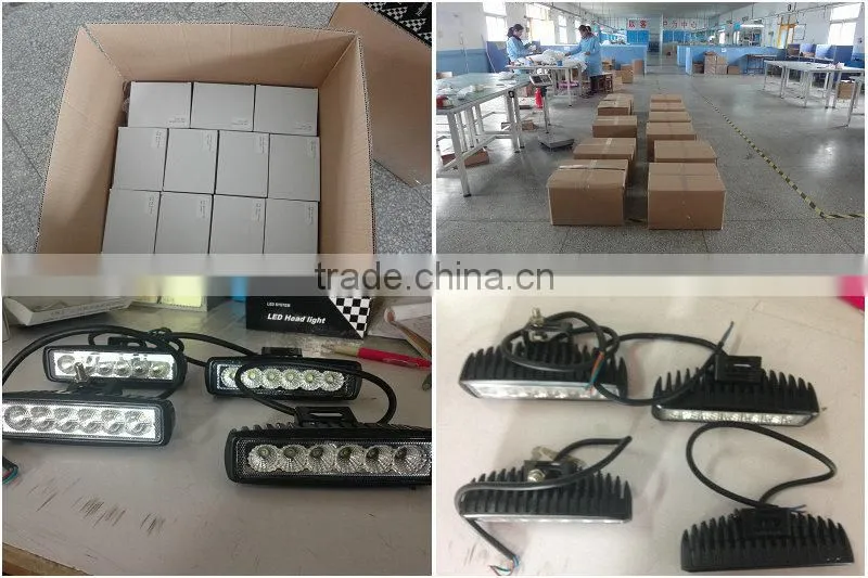 15w 18w 27w Available 48w 12v led work lighting 4000 lumen spot beam/flood beam IP67 for offroad