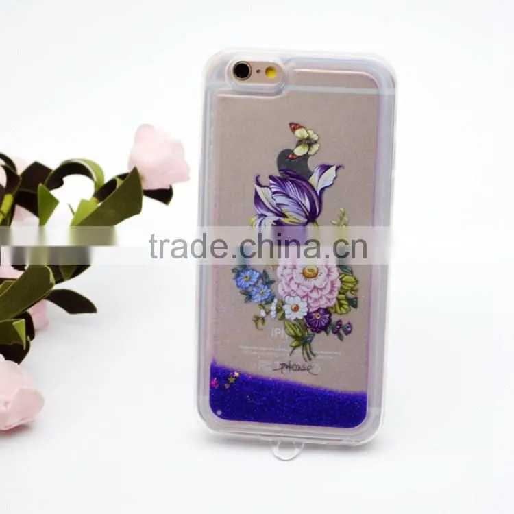 glitter flowing star case for Samsung J1 ace