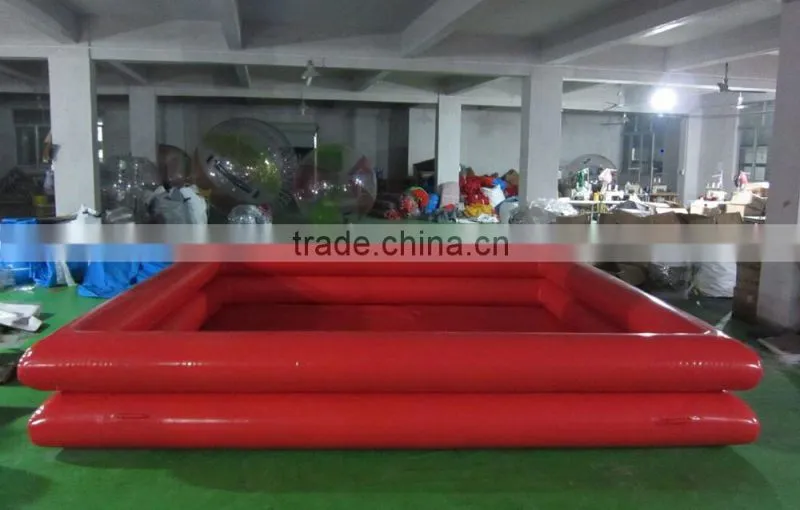 0.6mm PVC Tarpaulin inflatable trampoline Funny Inflatable Water Toys Trampolines