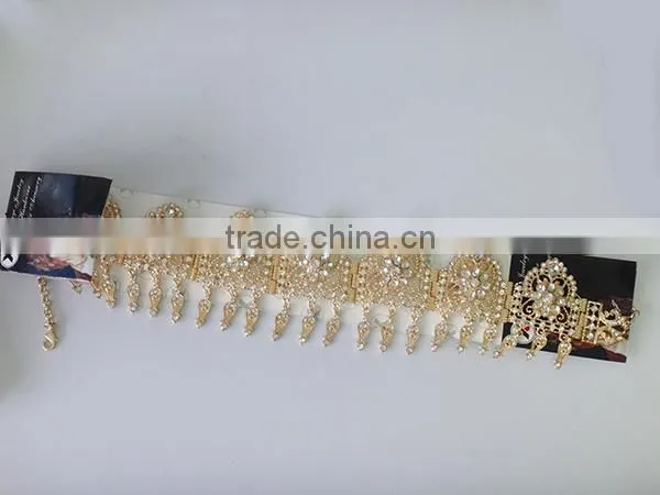 Wholesale rhoudium fashion hairpins bridal hair accessories