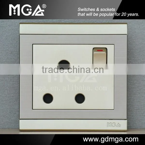 switched socket outlet / wall socket 220V / electrical socket South Africa