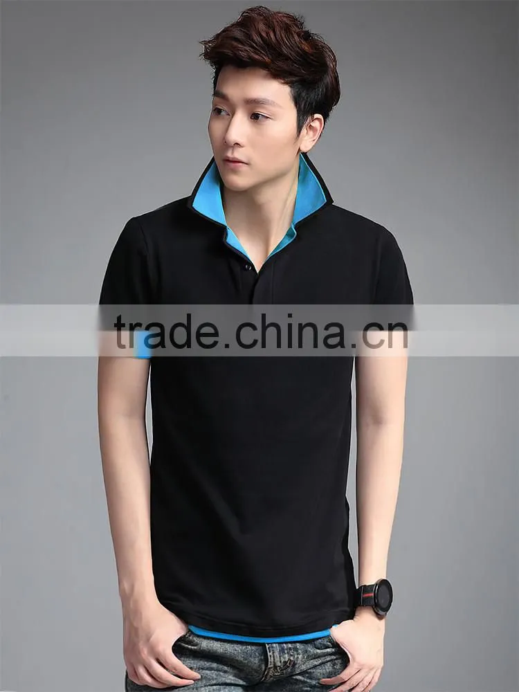 fashion summer men's polo short sleeve t-shirts