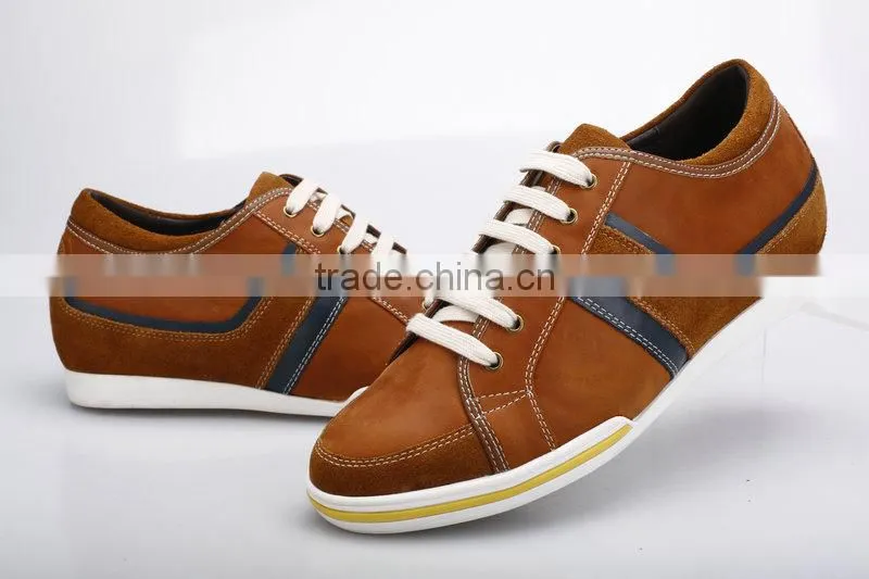 2016 comfortable height increasing casual shoes for men