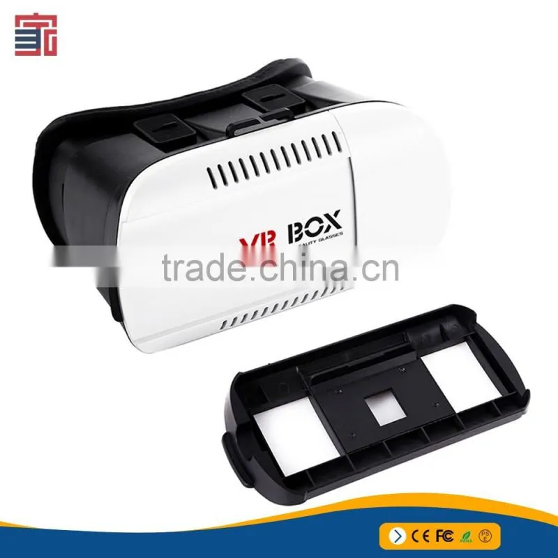 new products vr 3d glasses for sexy movie Attractive 3d vr box 2016 bluetooth controller for google cardboard