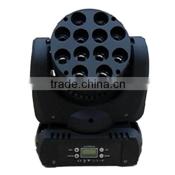 12*10w led stage lights RGBW 4 in 1 Moving Head Light