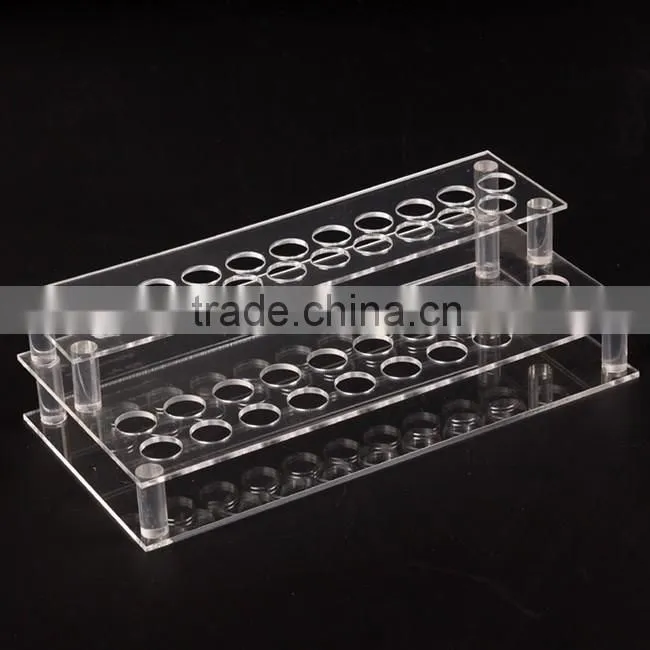 Small diameter 41 lipstick perfume acrylic lipstick display stand