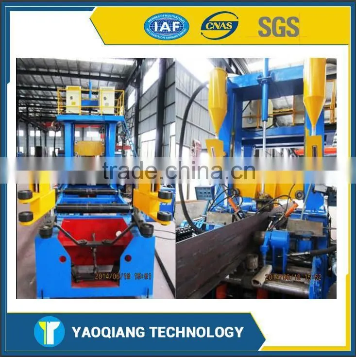 Integral Machine assembly and welding and straightening machine