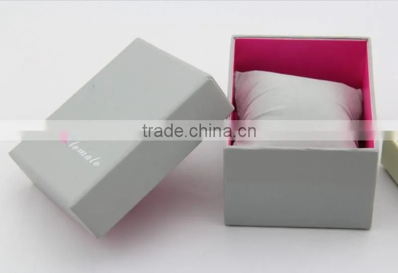Cheap paper watch box / lid and base paper box for watch packaging