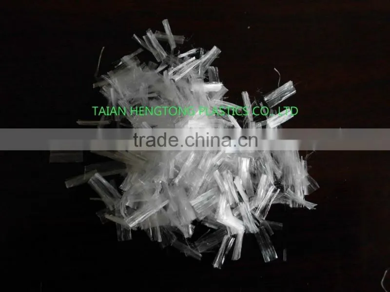 19mm polypropylene construction fiber for concrete reinforcement