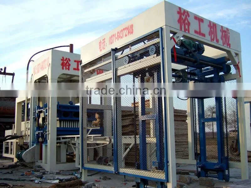 Professional supply full automatic cement concrete hydraform brick making machine