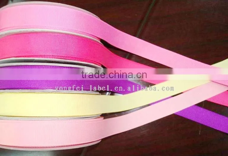 100%polyester satin slitted edge ribbon