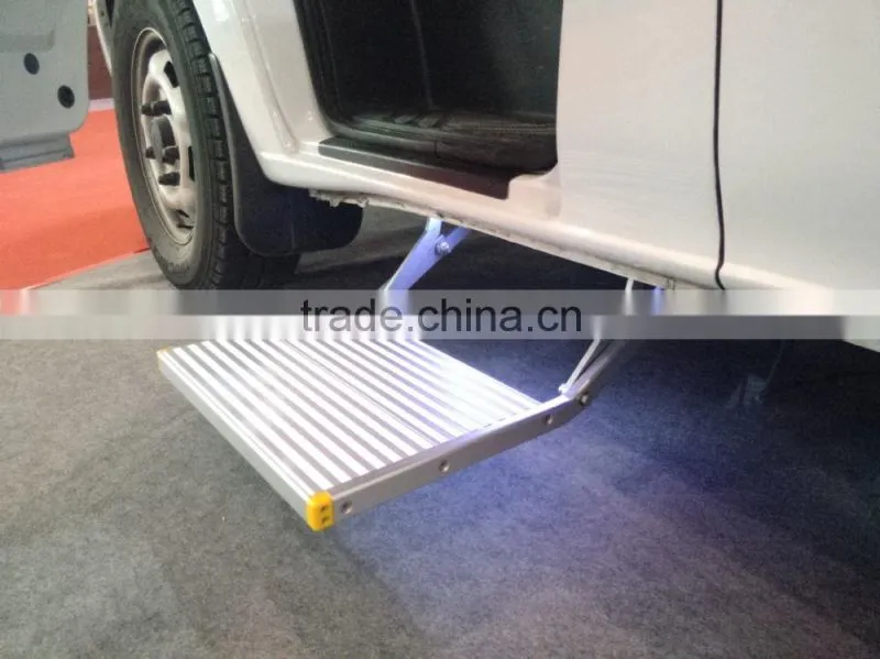 ES-F-D electric folding steps can load 200KG with CE certificate