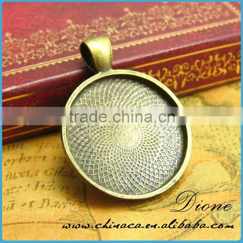 High quality fashion brass cabochon cover setting glass terrarium