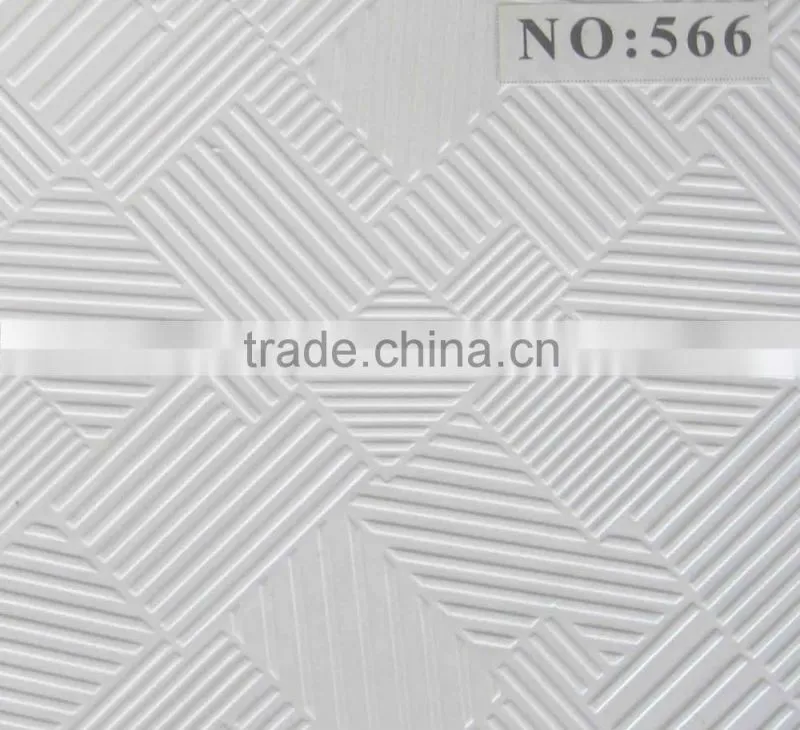 Acoustic PVC Gypsum Board Suspended Ceiling Panel