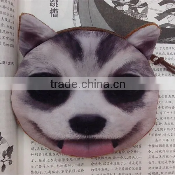 Creative Dog Cat-people Fabrics Unisex Coin Wallet Wholesale ZTCW-0027