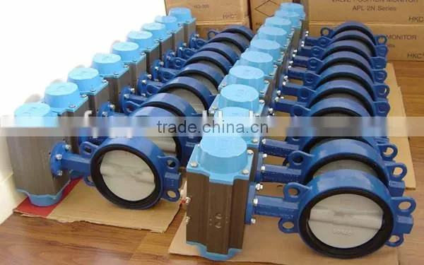 various butterfly valve Type A Manual-Operated Wafer Butterfly Valve