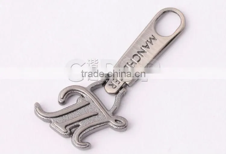 Special shape flower custom zipper puller