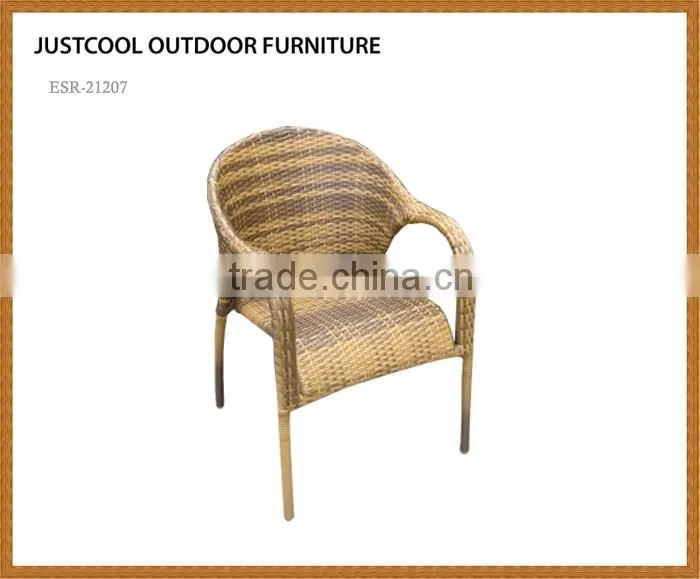 2016 Rattan outdoor furniture manufactuer PE cheap wicker rattan chairs