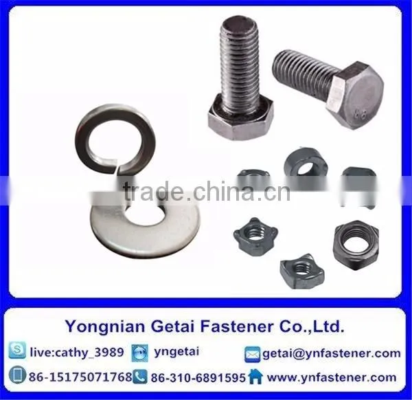 Bolts and Nuts Galvanized ZP HDG