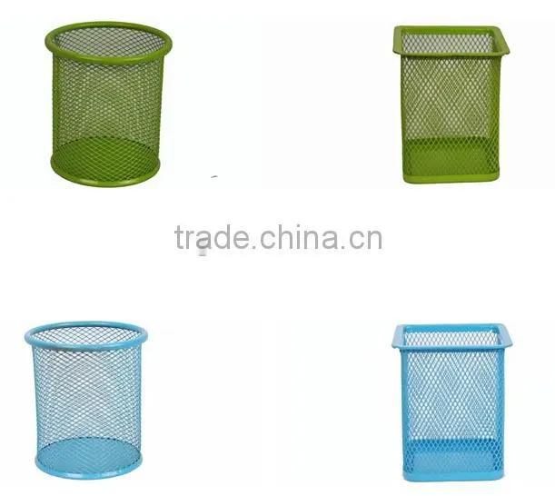 mesh office pen holder pen cup pen vase