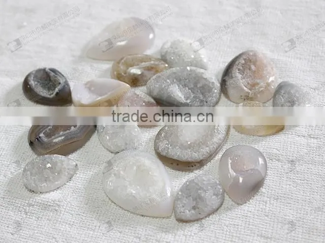 Agate druzy stones