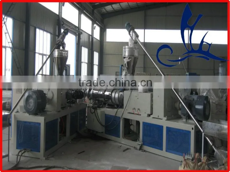 pvc extruding machine pipe